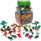 Dino Bucket 40 Pc Asst