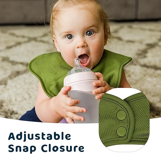 Kaffle Roundabout Drool Bibs - 3 Pack