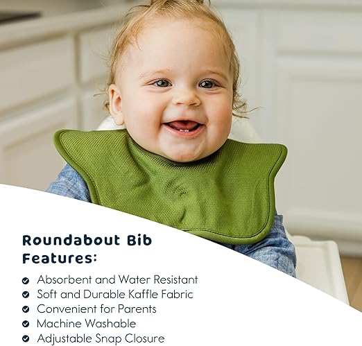 Kaffle Roundabout Drool Bibs - 3 Pack