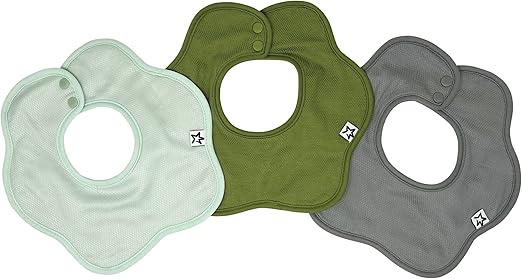 Kaffle Roundabout Drool Bibs - 3 Pack