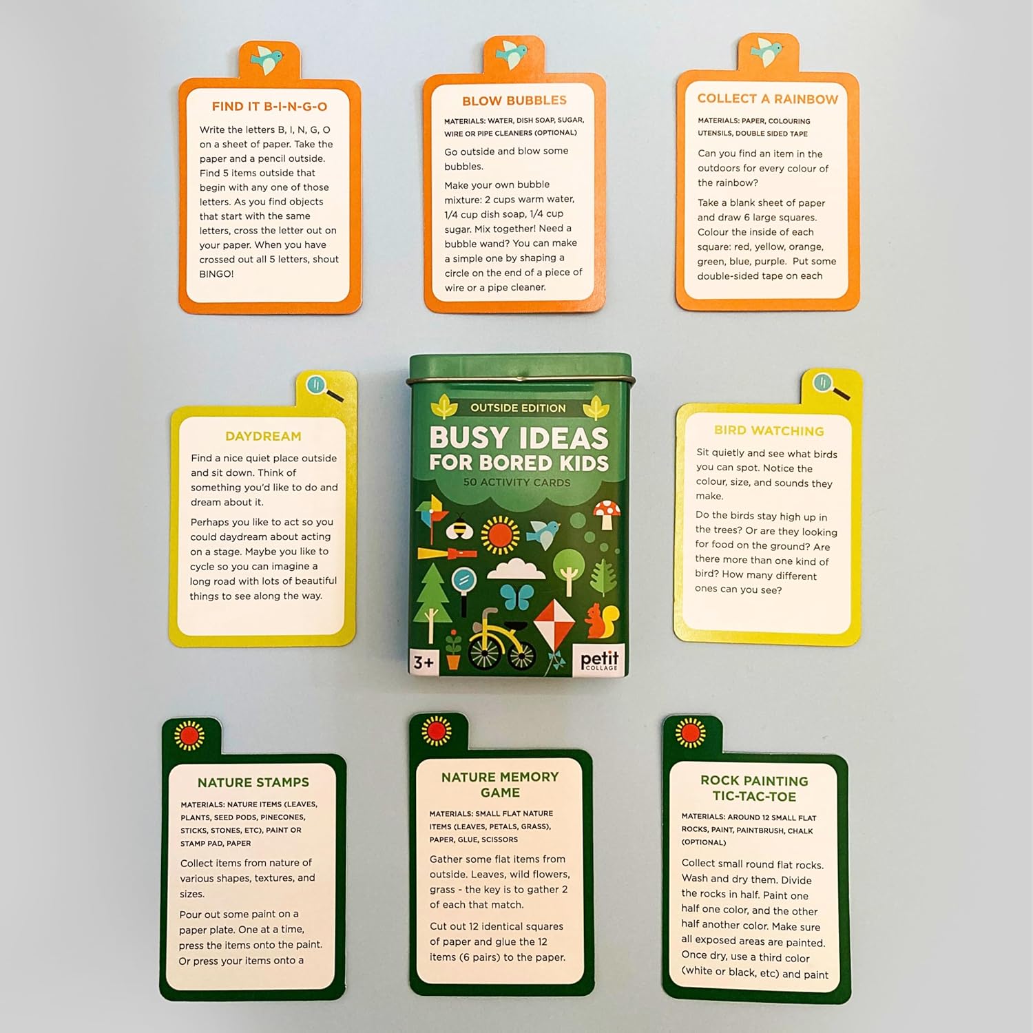 Busy Ideas For Bored Kids: Outdoor Edition