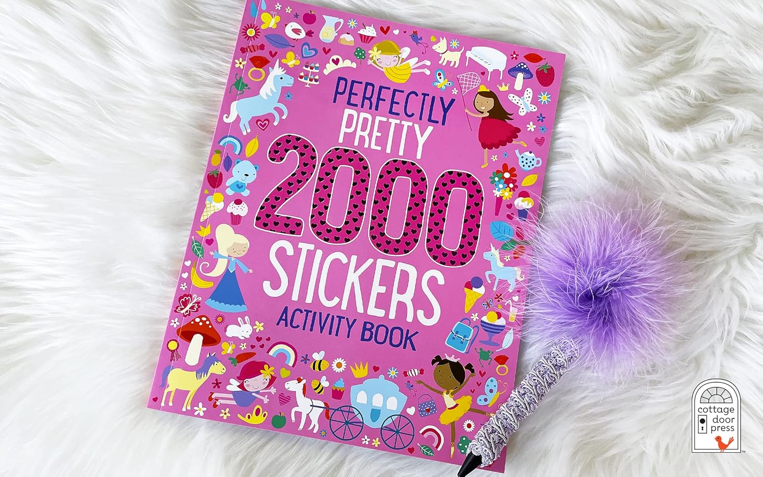 Totally Awesome 2000 Stickers Perfectly Pretty Activity Book