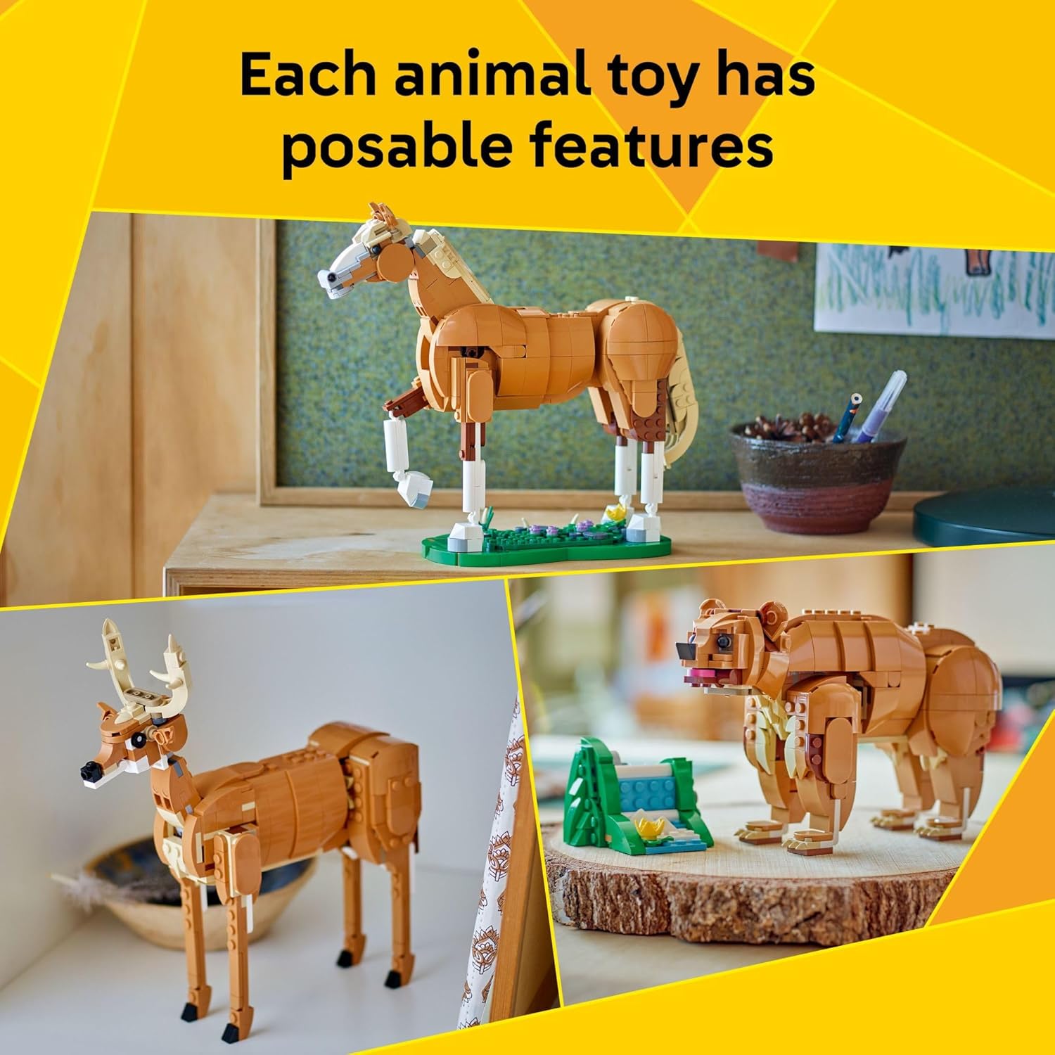 Creator - 3 in 1 Beautiful Horse