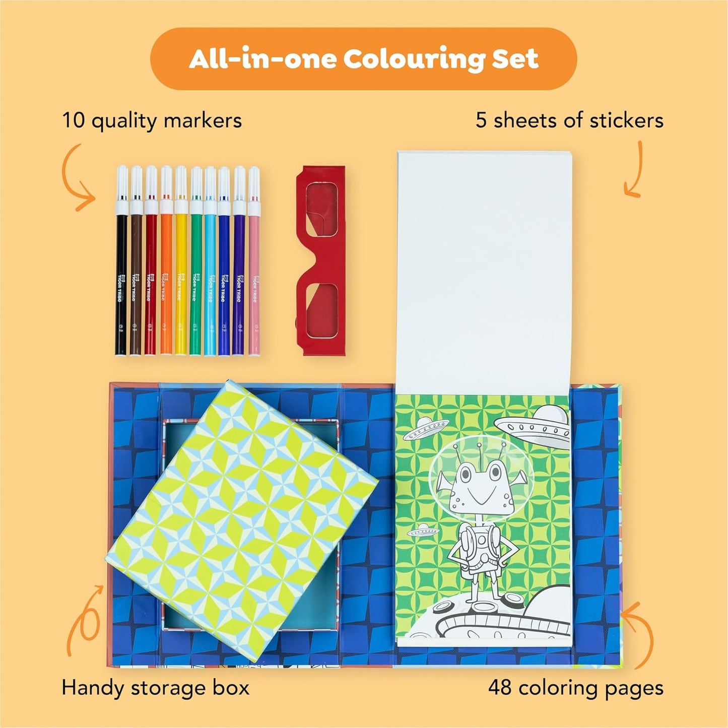 3D Colouring Set