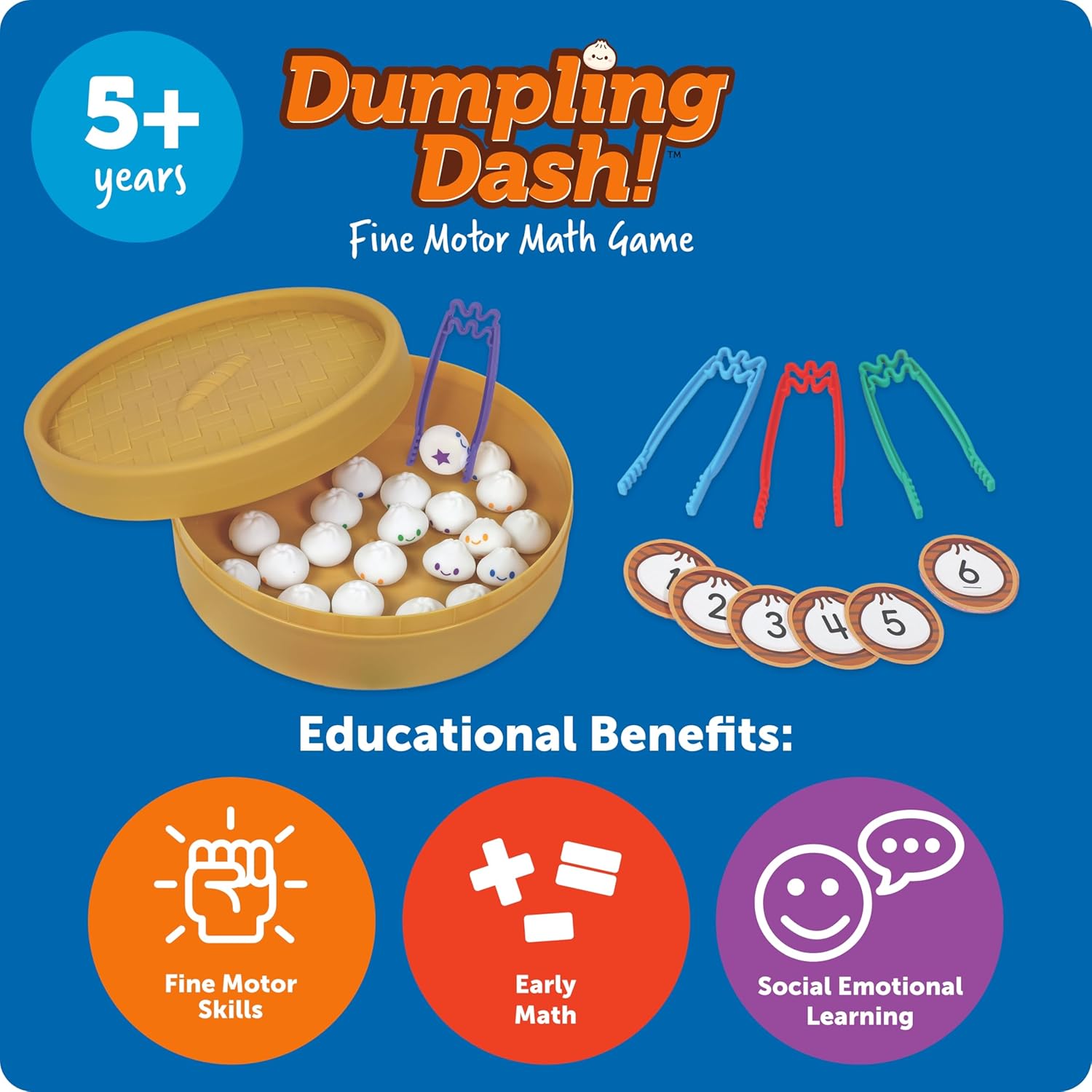 Dumpling Dash Fine Motor Math Game