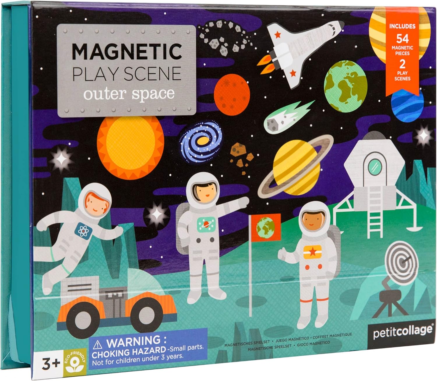 Outer Space Magnetic Play Scene