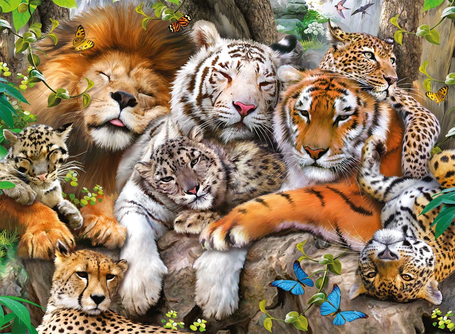 Big Cat Nap 200 pc Puzzle