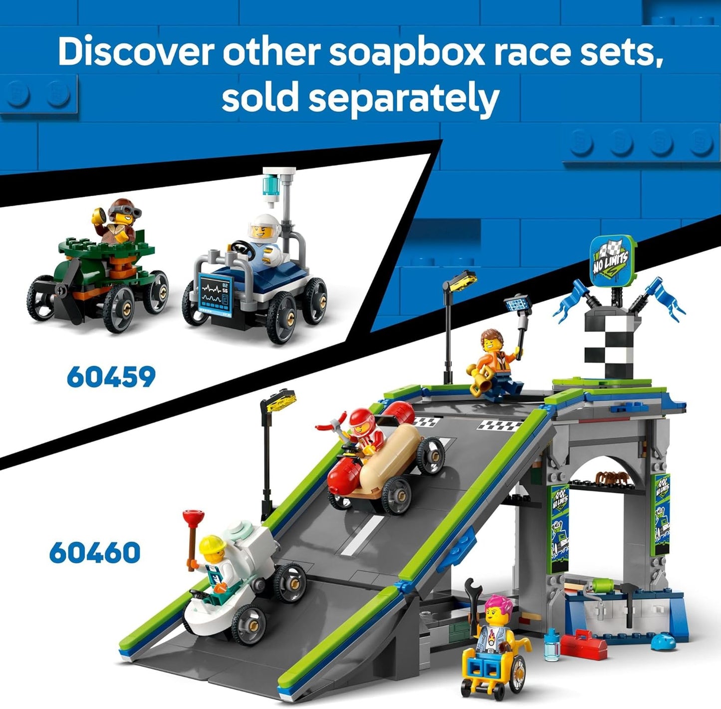 Airplane vs. Hospital Bed Race Car Pack