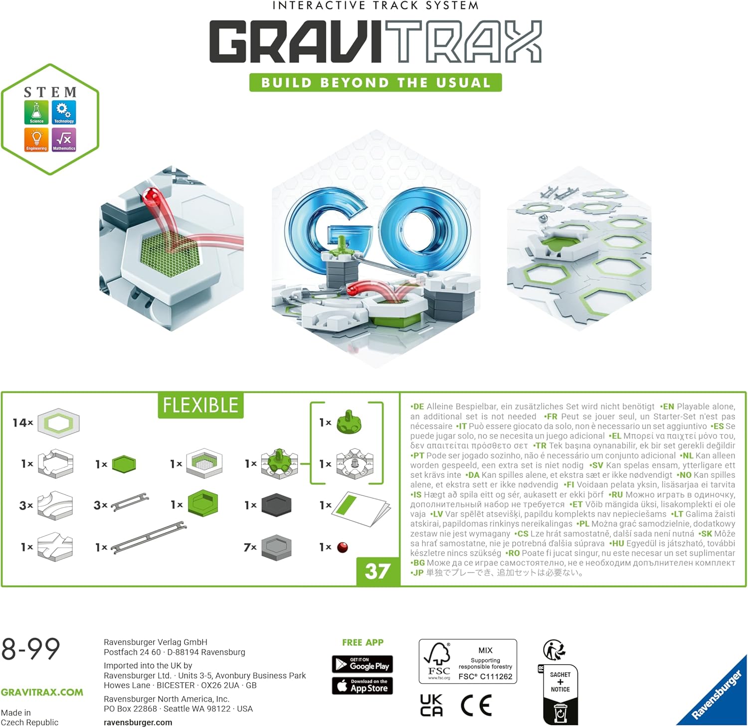 GraviTrax GO: Flexible