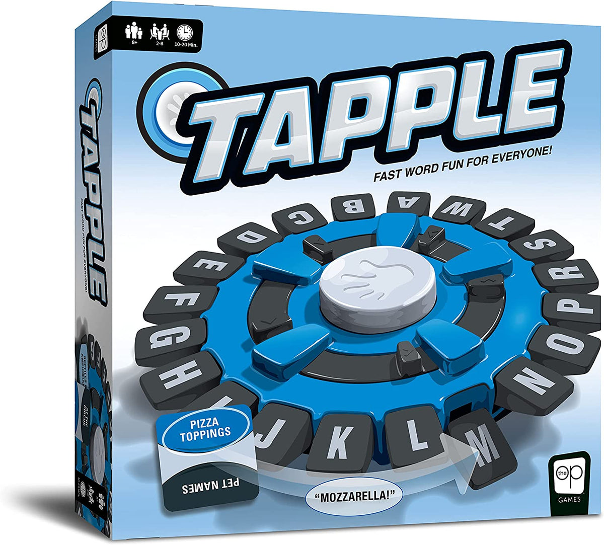 Tapple word game box