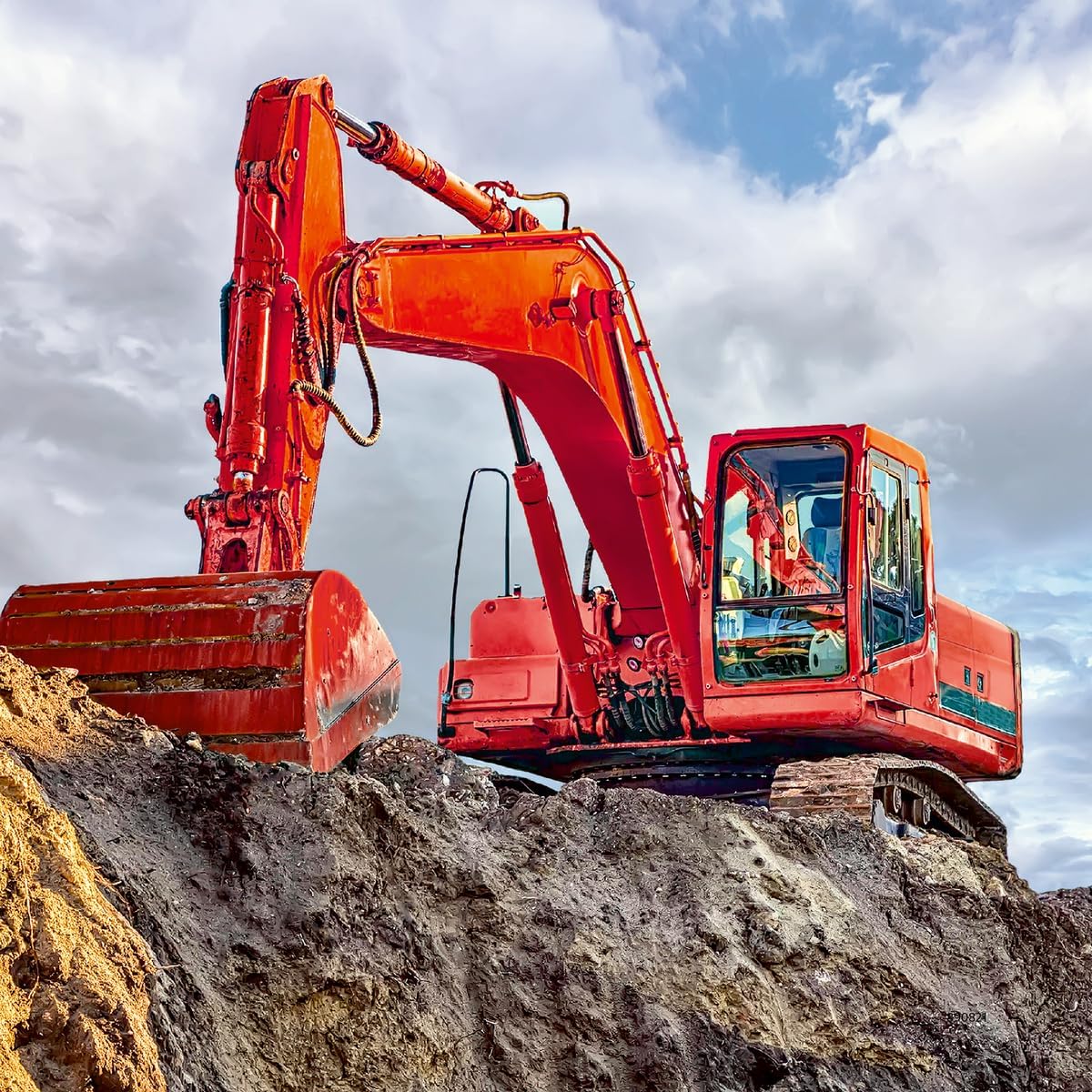 Diggers at Work 3 x 49 pc Puzzle