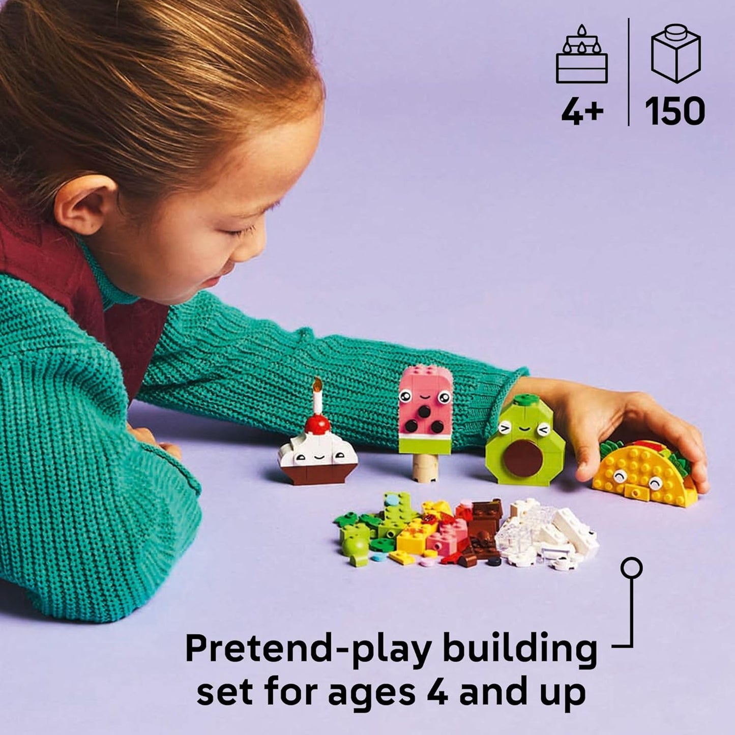 Lego Classic - Creative Food - Friends - 150pcs