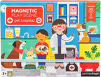 Pet Hospital Magnetic Play Scene