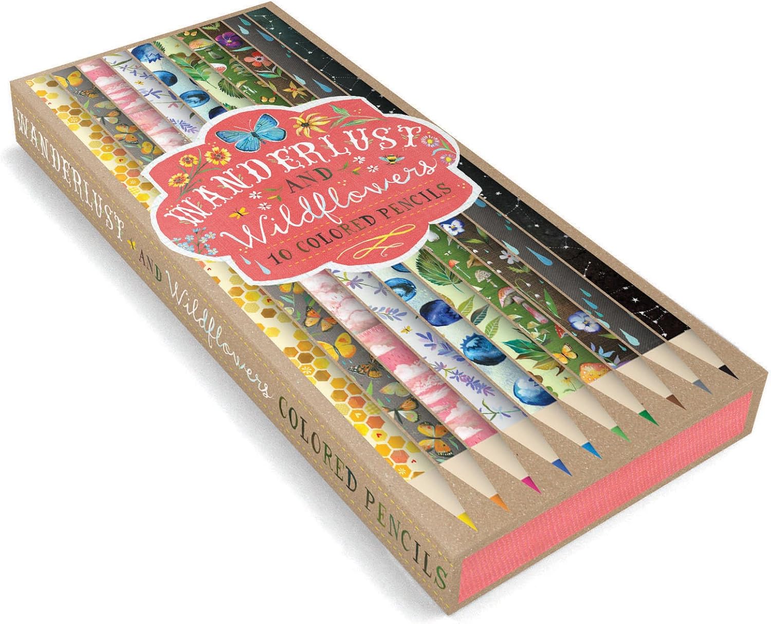 Wanderlust and Wildflowers: 10 Colored Pencils