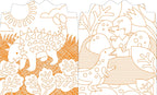 Coloring Book with Stickers Dinosaurs