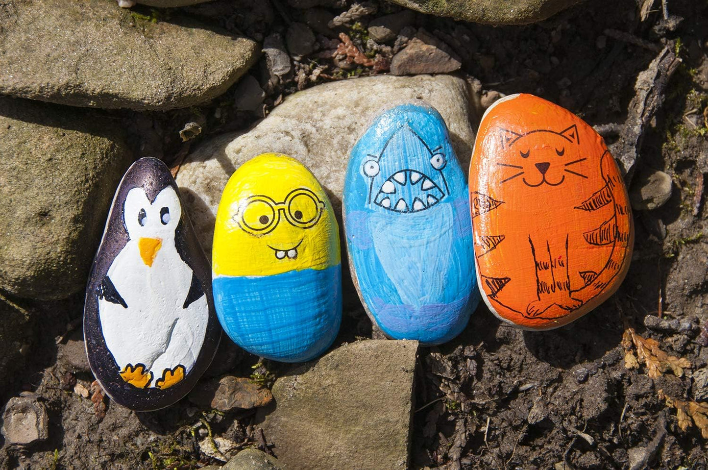 Hide & Seek Dot-a-Rock Painting Kit