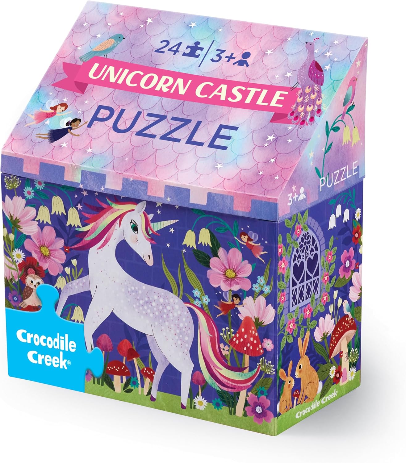 24-pc Puzzle / Unicorn Castle