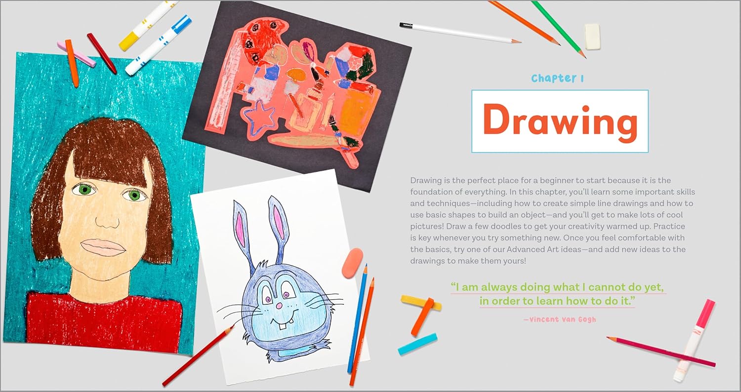 The Beginner Art Book for Kids
