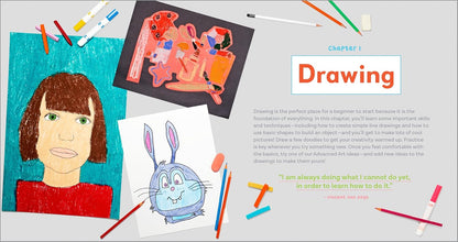 The Beginner Art Book for Kids