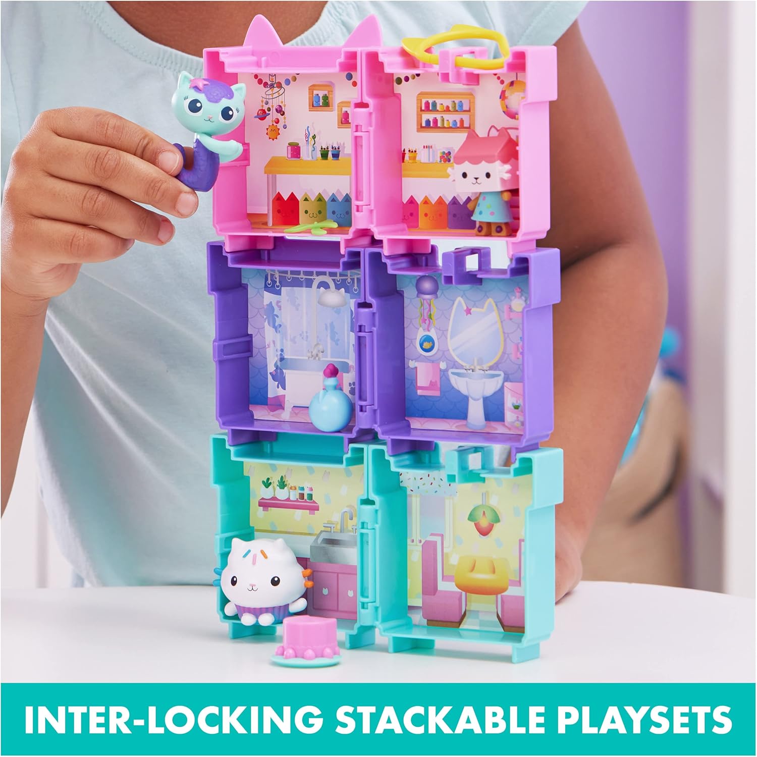 Gabby Doll House Clip on Playset