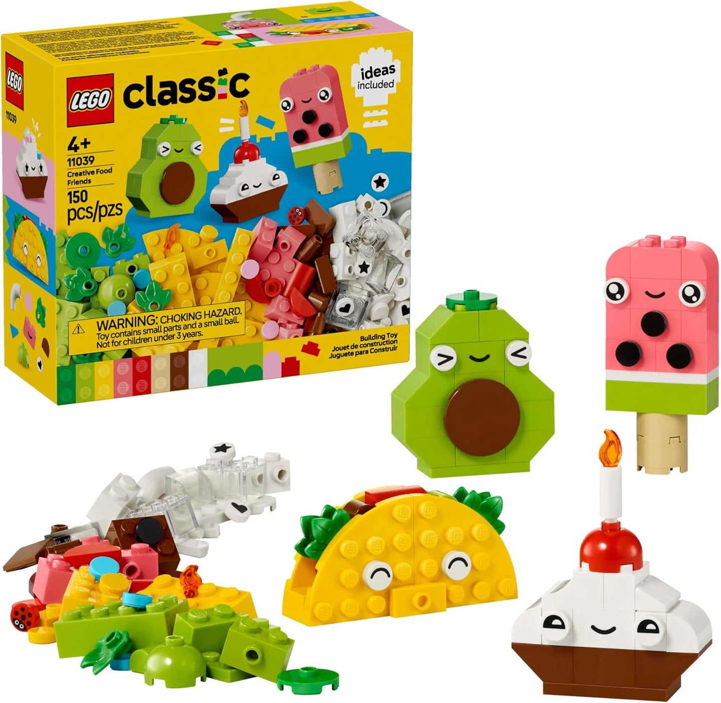 Lego Classic - Creative Food - Friends - 150pcs