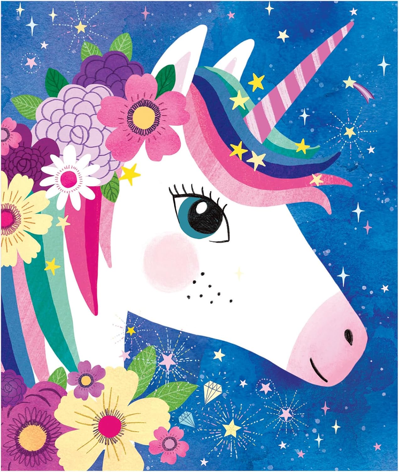 Unicorn Locked Diary