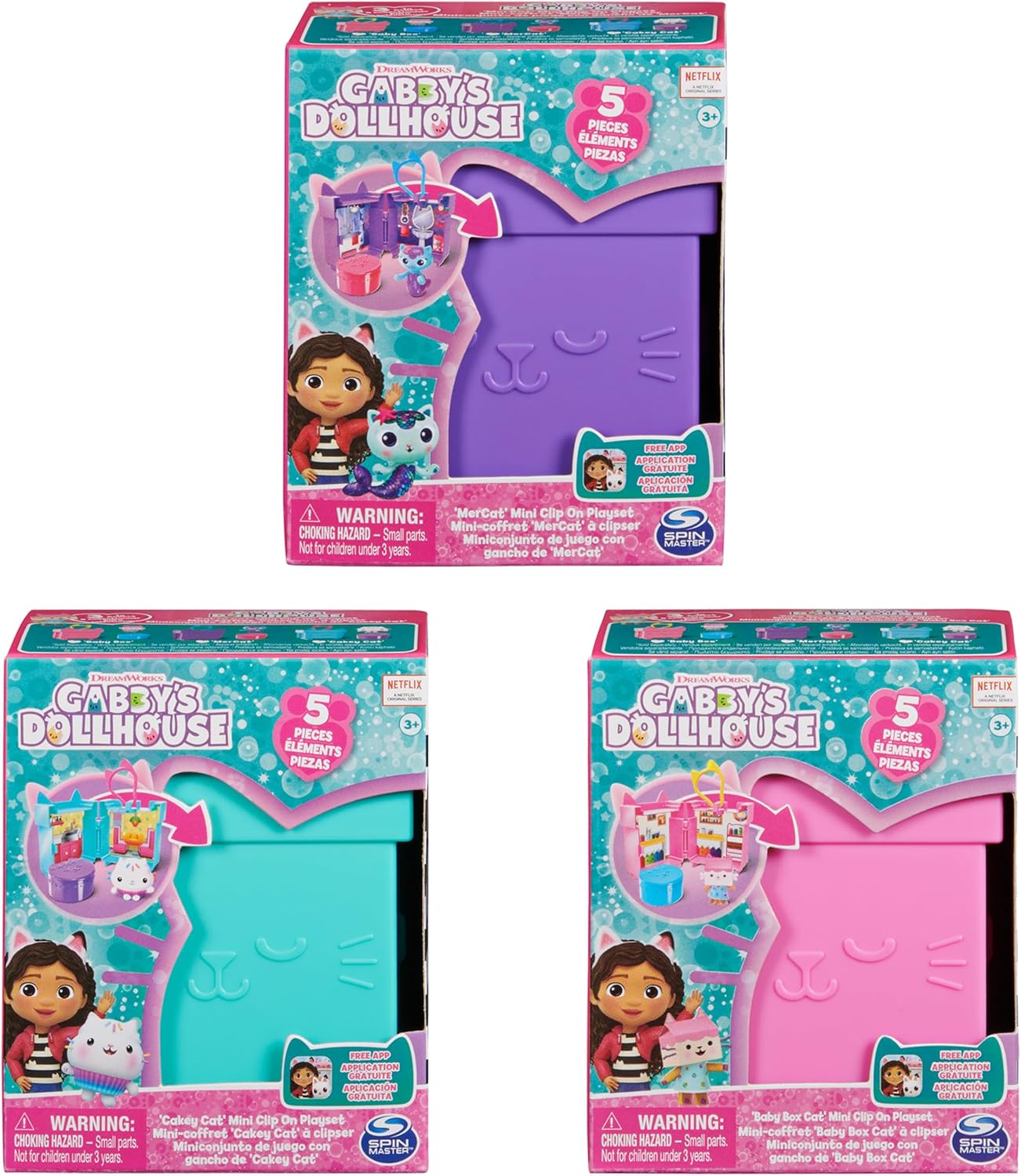 Gabby Doll House Clip on Playset
