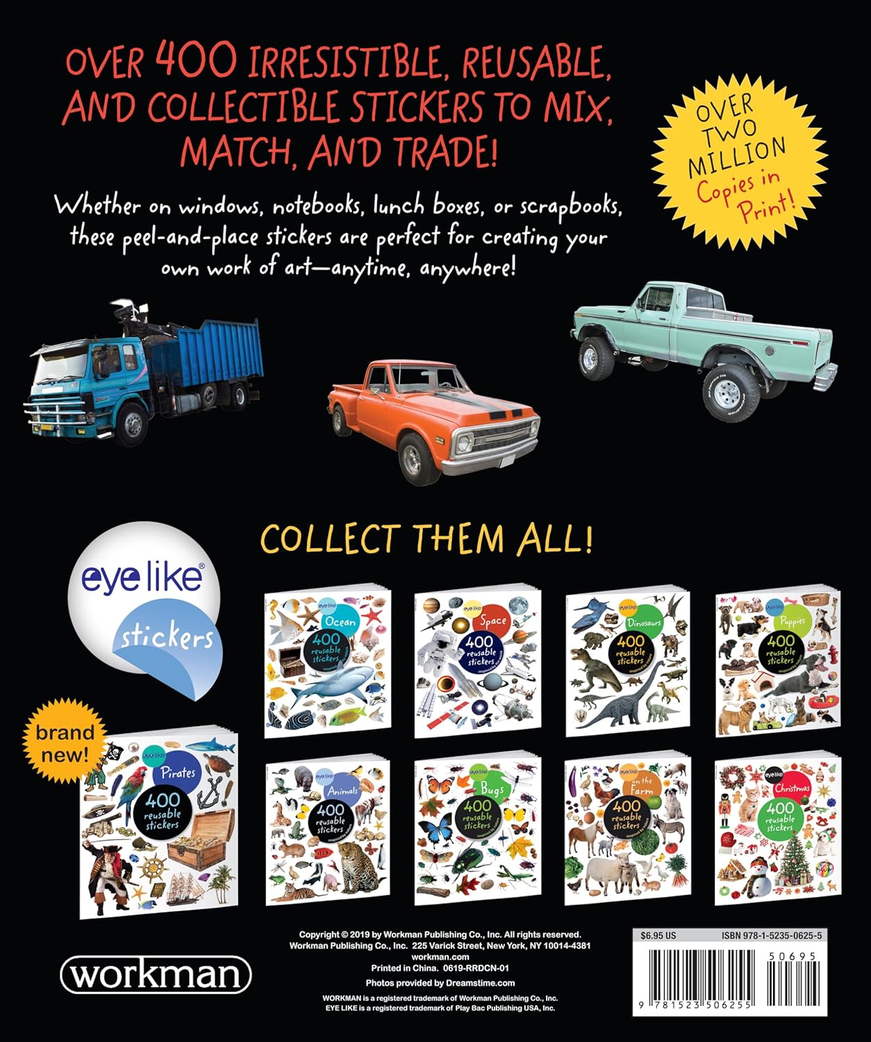 Eyelike Stickers: Trucks