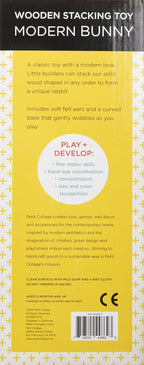 Modern Bunny Wooden Stacking Toy
