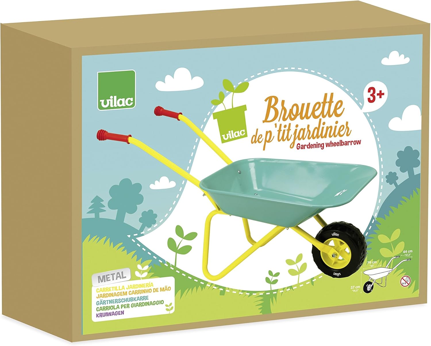 Little Gardener's Wheelbarrow