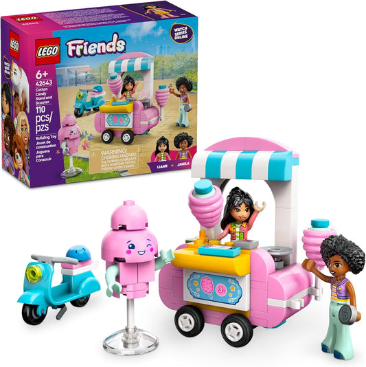 Friends Cotton Candy Stand and Scooter