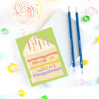 Make a Wish Birthday Cake Card