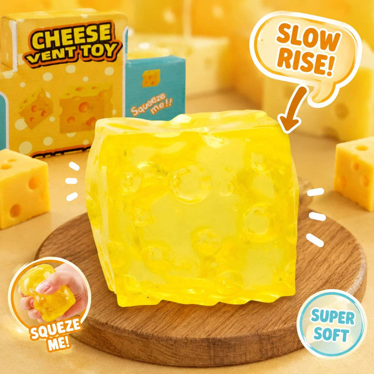 Maltose Cheese Squishy