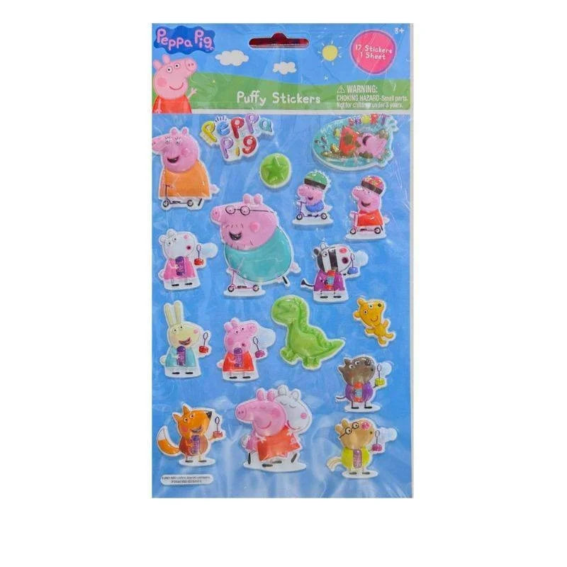 Peppa Pig - Puffy Stickers
