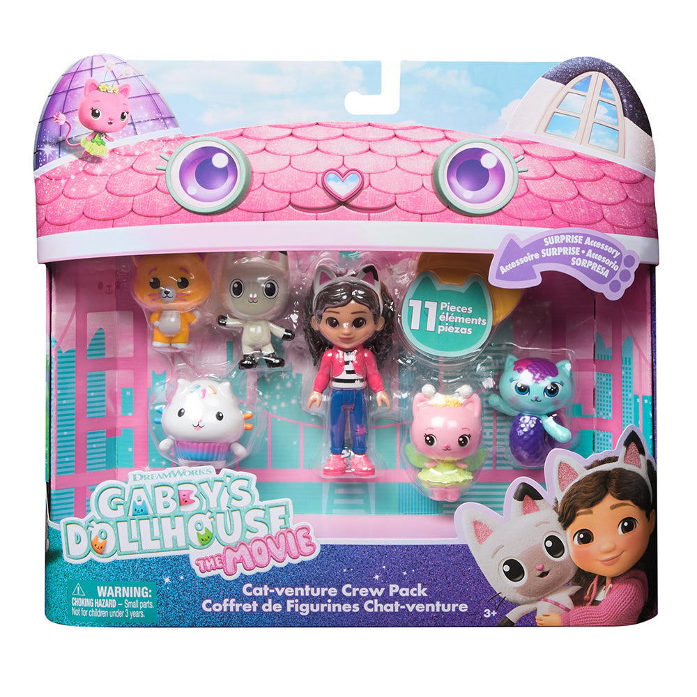 Gabby's Dollhouse - The Movie - Cat-venture Crew Pack