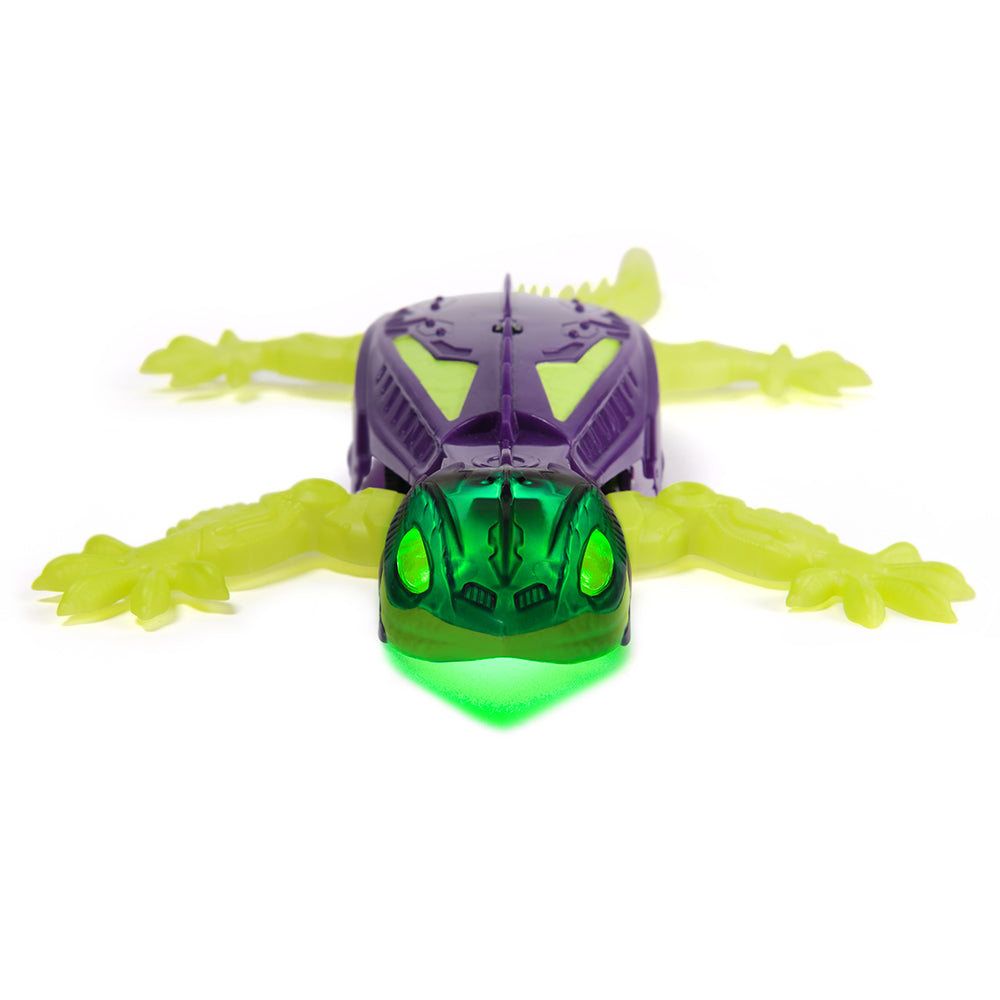 Hex Bots - Glowing Wall Crawler Gecko - Glow In the Dark