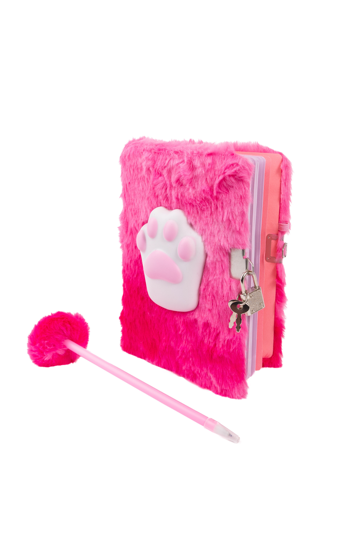 Furry Friends Squishy Journal, Cat Assorted