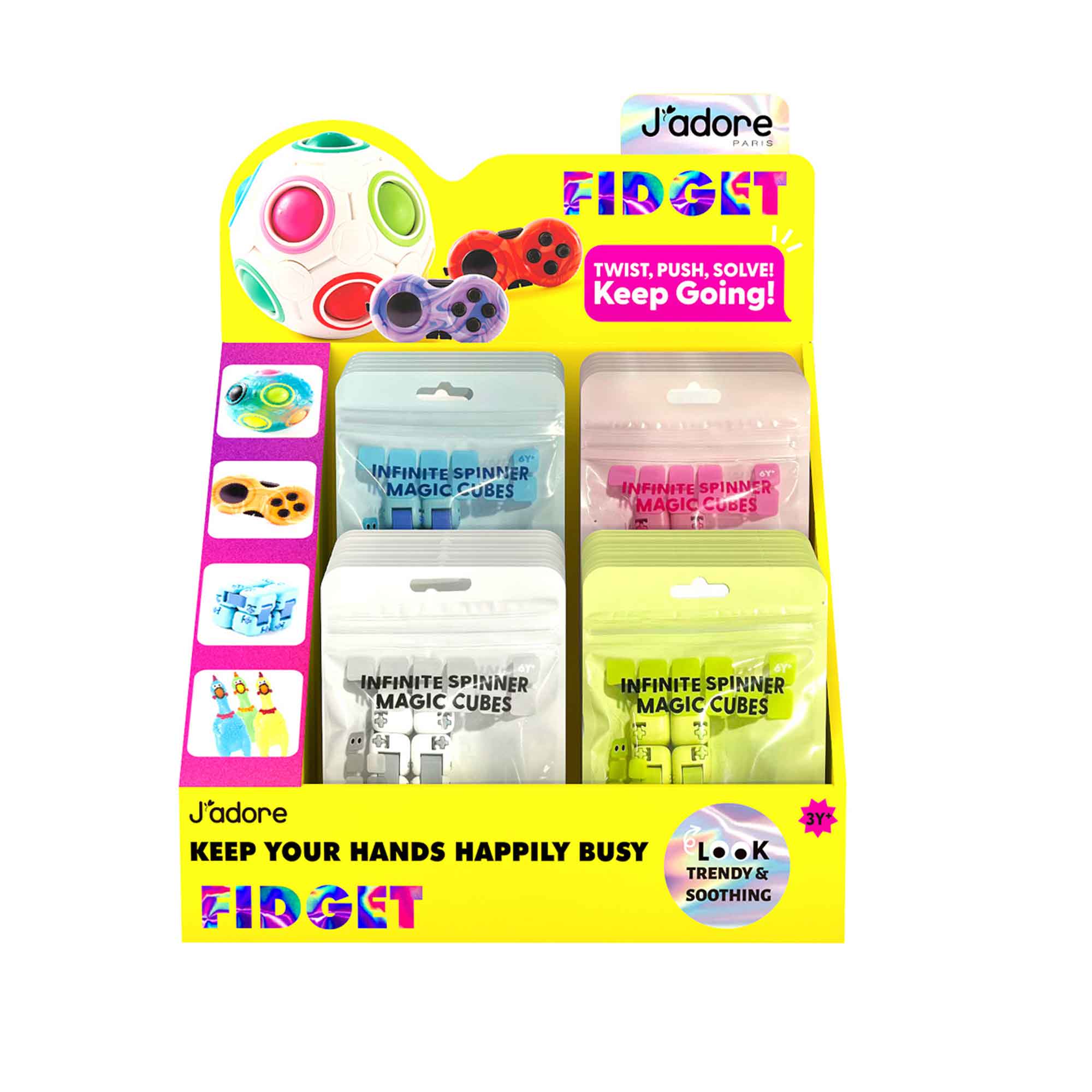 Infinite Spinner Magic Cubes