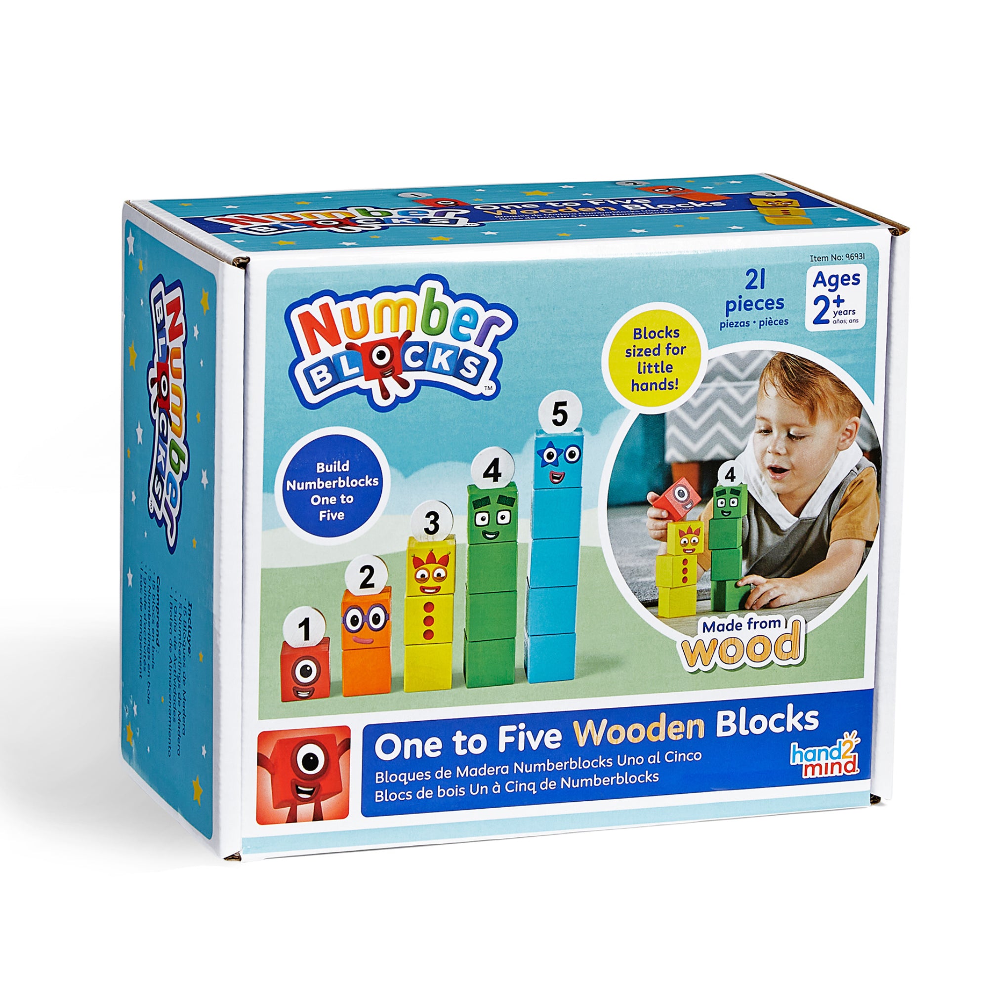 Numberblocks 1-5 Wooden Blocks