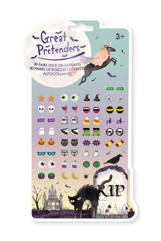 Halloween Sticker Earrings - 1 Sheet