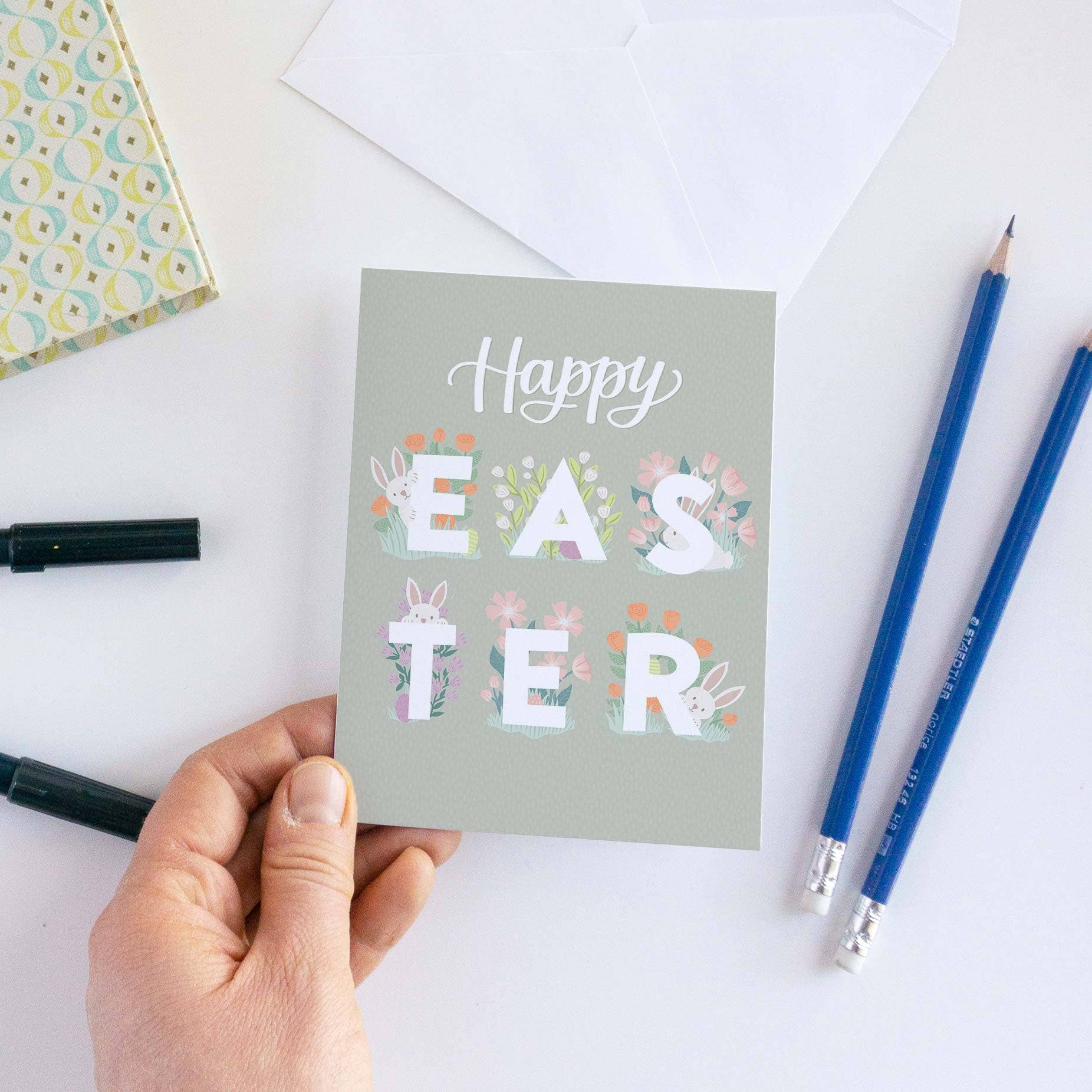 Happy Easter Greeting Card