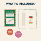 DIY Craft Kit - Kids: Make Your Own Stitched Tassel Bookmark