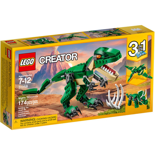 Lego Creator - T-Rex/Triceratops/Pterodactyl - 174pcs