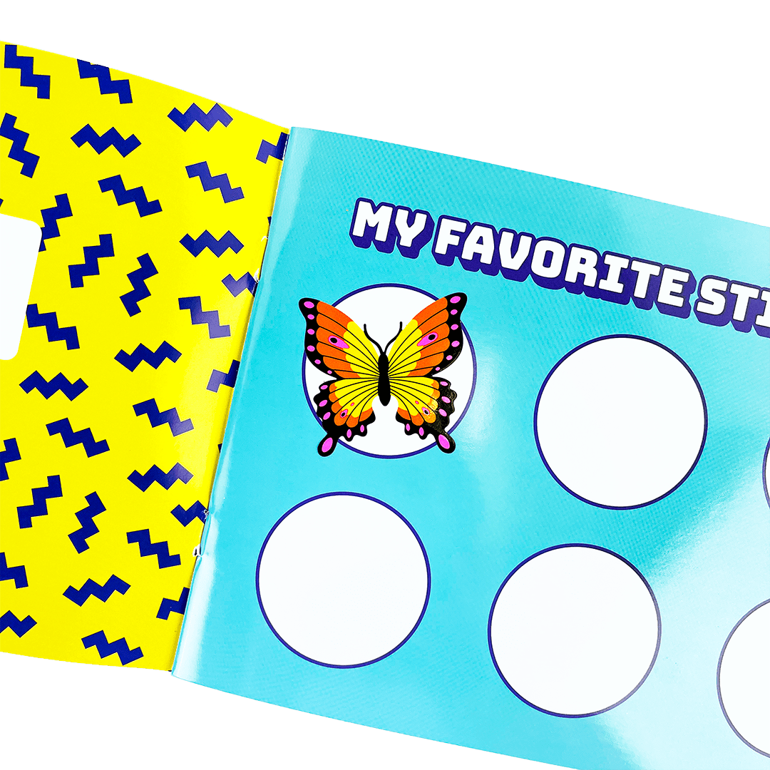 Colorful Cosmos Sticker Collector