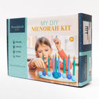 DIY Hanukkah Menorah Kit – Kids’ Wooden Craft Activity