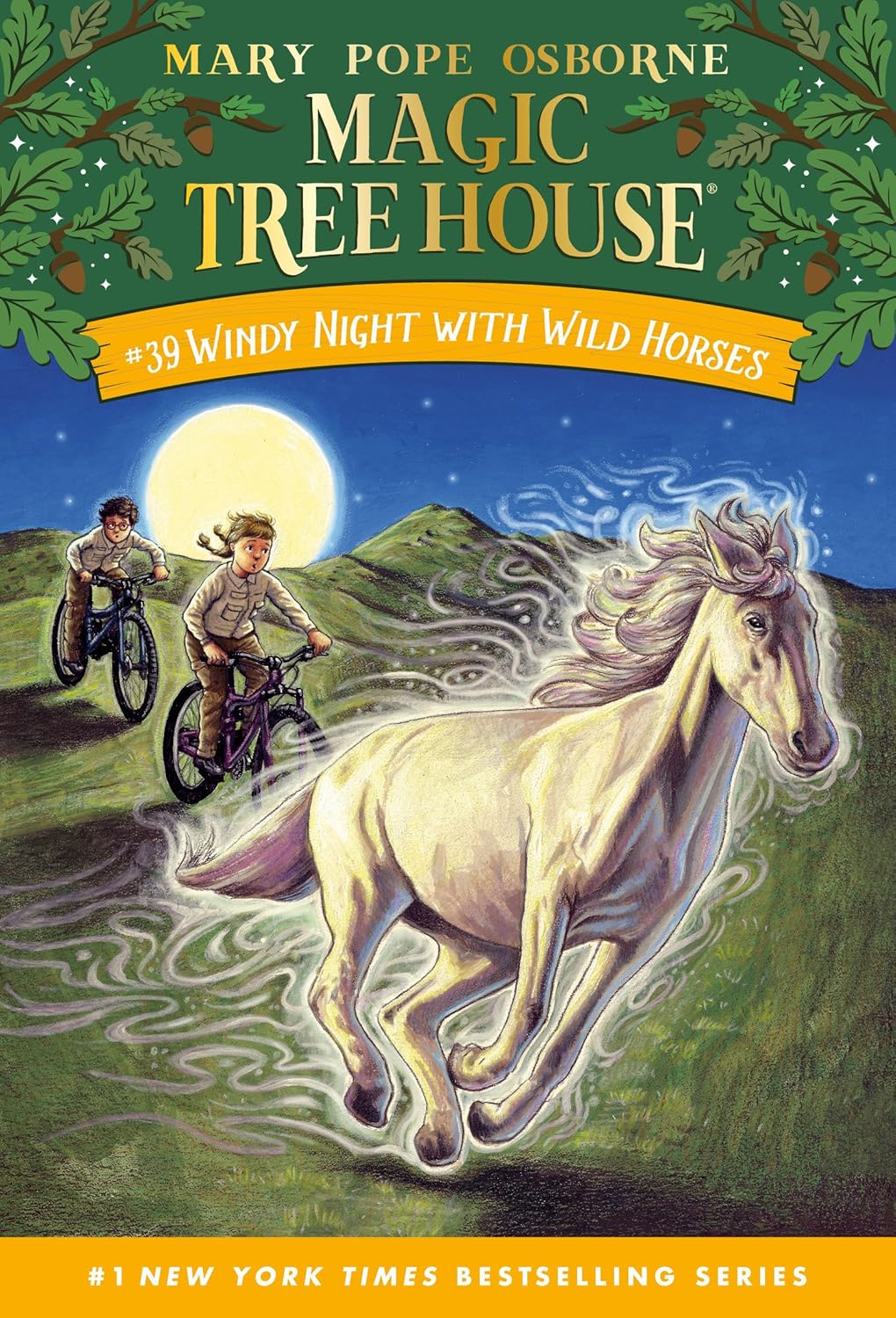 Windy Night with Wild Horses (Magic Treehouse 39)