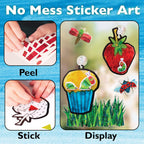 The Very Hungry Caterpillar Sticker Suncatcher