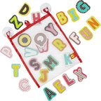 Bath ABC Stickers in the Tub