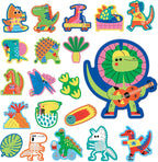 Rub-a-Dub Dinos Stickable Foam Bath Shapes