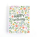 Eye Spy Flower Birthday Card